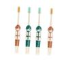 FOMIYES 4pcs Boys and Girls Toothbrushes Boy Girl Soft Bristle Cartoon Toothbrushes for Daily Use Ergonomic Design view 1