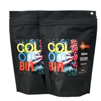 Colombia Selection single origin coffee beans, 100% arabica, friar's tunic roasting, bar blend, pack of 2 x 250 g