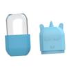 FRCOLOR Facial Ice Massager Roller Blue with Unicorn Ice Cube Mold, Manual Face Cooling Compress Tool for Puffiness Relief and Skin Soothing, Household Skincare Tool for Beauty Care view 1