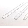 100pcs 6" x 4mm Flat Clear sticks for cake toppers cake pops or lollipops - Acrylic Plexiglass Sticks Transparent Clear, Strong and not bendy with length of 4,6 or 8 (100, 6in) view 1