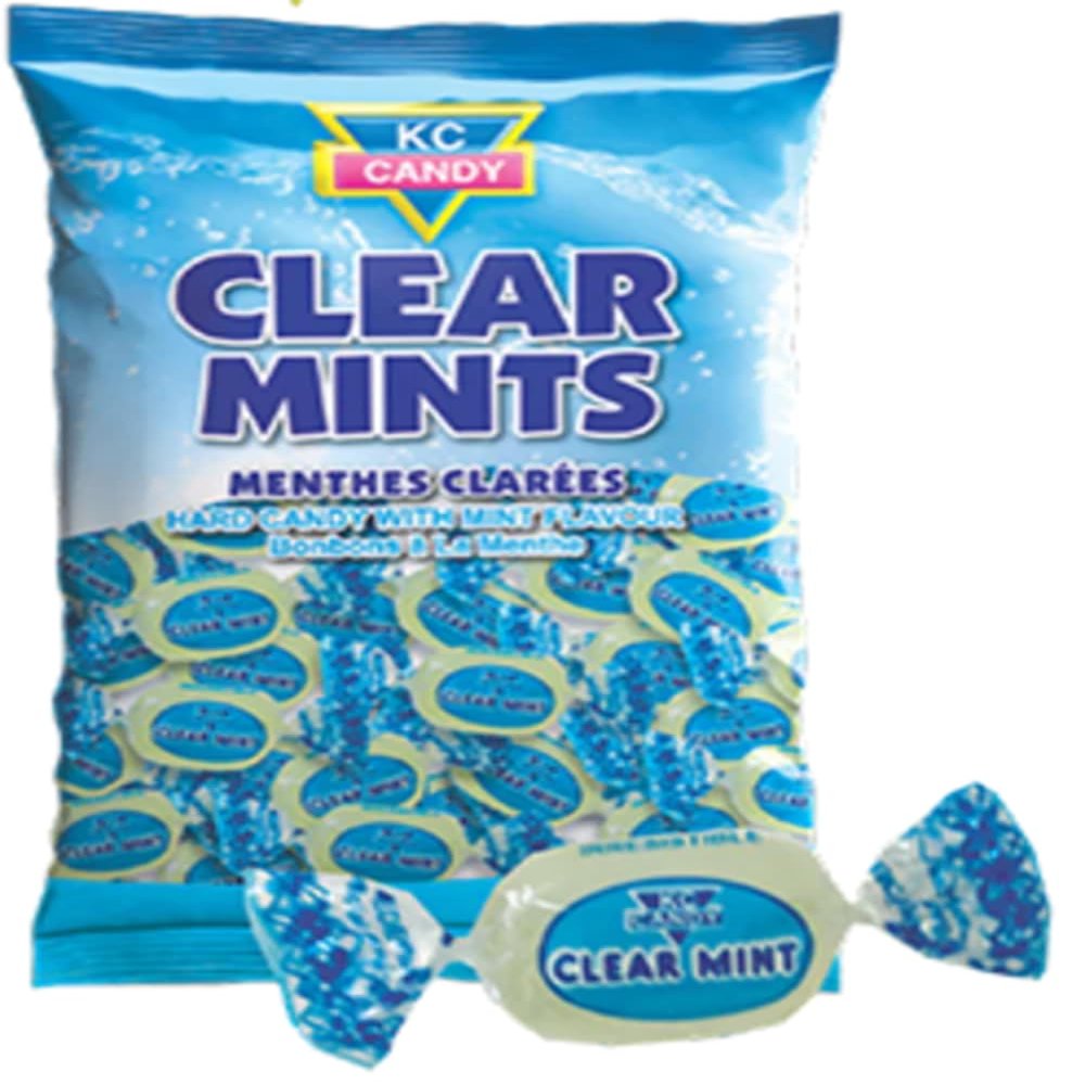 MASKC Candy Clear Mints 90g Box of 12-Fd