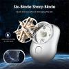 2023 Powerful Storm-Shaver for Men, Rechargeable Mini Electric Shaver, Pocket Portable Size Wet and Dry Shaver, Waterproof Electronic Razor, Suitable for Home, Travel (Green) view 4