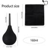 XxinXrong Enema Kit - 160ML Silicone Enema Bulb, Slim Nozzle Douche for Men & Women, Comfortable Cleaning view 2