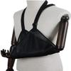 1pcs Breathable Broken Arm Arm Support Shoulder Belt Support Elbow Brace Wrist Elbow Fracture Protector Dislocation (Color : Black) (Black) view 2