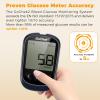 Blood Glucose Monitor Meter Diabetes Test Kit [2023 Upgrade] with Hypo and Ketone Warning, Meal Marker, 500 Memories, Blood Sugar Tester with 60 Test Strips and 60 Lancets - in mmol/L view 2