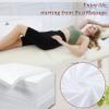 200 Pcs Disposable Bed Sheets 31" x 71" Massage Table Sheets Non Woven Fabric SPA Bed Cover Breathable for Massage Beauty Tattoos (200 Pcs White-2) view 3