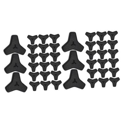 DOITOOL 40pairs Silicone Glasses Retainer Comfortable Non-slip Ear Hooks for Glasses Slip Preventer Professional Eyeglass Supplies Replaceable Grips for Daily Use