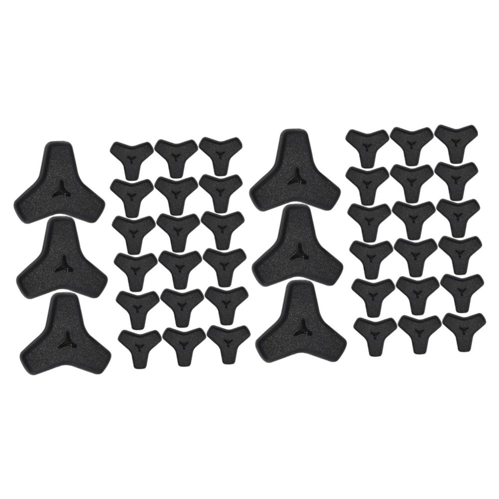 DOITOOL 40pairs Silicone Glasses Retainer Comfortable Non-slip Ear Hooks for Glasses Slip Preventer Professional Eyeglass Supplies Replaceable Grips for Daily Use