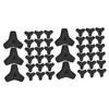 DOITOOL 40pairs Silicone Glasses Retainer Comfortable Non-slip Ear Hooks for Glasses Slip Preventer Professional Eyeglass Supplies Replaceable Grips for Daily Use view 1