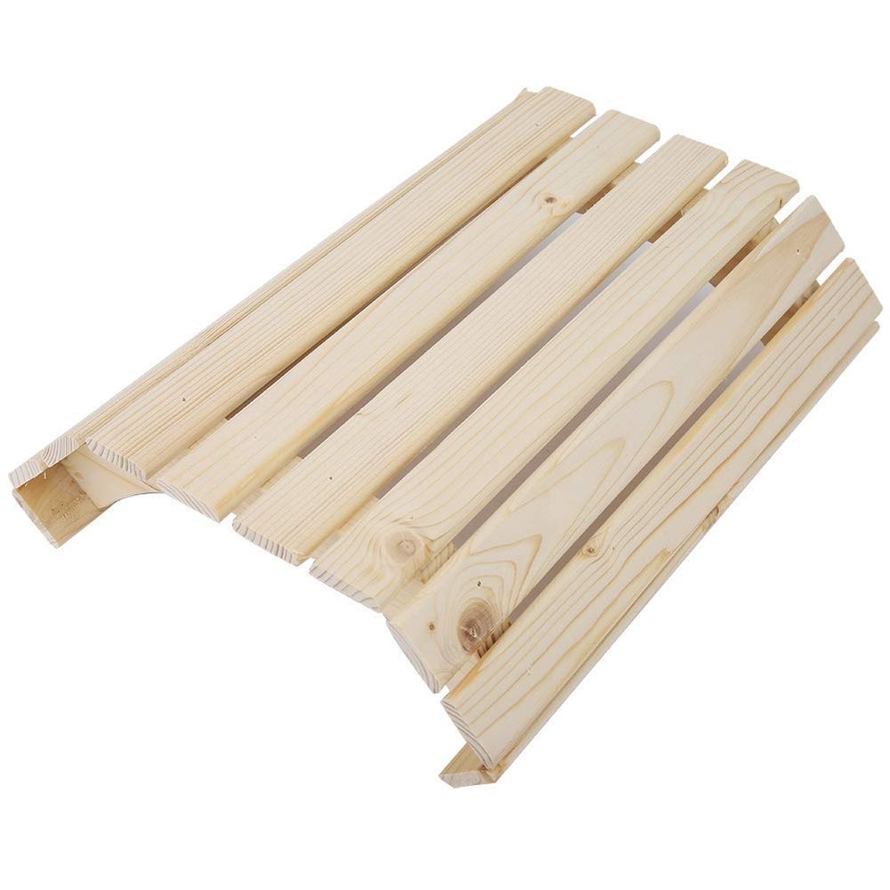 Bafnsiji Sauna Room Wood Lampshade, Wooden Sauna Light Cover, Accessories for Steam Room, Anti-Explosion Light Lamp for Use in High Temperature Sauna Rooms