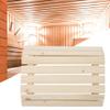 Bafnsiji Sauna Room Wood Lampshade, Wooden Sauna Light Cover, Accessories for Steam Room, Anti-Explosion Light Lamp for Use in High Temperature Sauna Rooms view 3