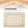 Bafnsiji Sauna Room Wood Lampshade, Wooden Sauna Light Cover, Accessories for Steam Room, Anti-Explosion Light Lamp for Use in High Temperature Sauna Rooms view 4
