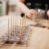 Guppy's Chocolates York | Dark Hot Chocolate Stirrer | Pack of 10 | 32g Cup Shaped Drinking Chocolate Sticks Spoons | Individually Packaged view 2