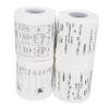 Abaodam Printed Toilet Paper 4 Rolls Set Chemistry Physics Formula Pattern Funny Tissue for Home Classroom Gift Strong Absorbent White Toilet Roll view 1