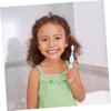 SEWOART 3pcs Boy Girl Toothbrush Set Cartoon Hippo Bristles for Gentle Cleaning Ergonomic Handle for Comfort for Boys Girls Oral Care Safe view 3
