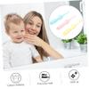 SEWOART 3pcs Boy Girl Toothbrush Set Cartoon Hippo Bristles for Gentle Cleaning Ergonomic Handle for Comfort for Boys Girls Oral Care Safe view 4