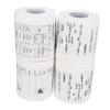 OHPHCALL 4 Rolls Funny Printing Toilet Paper Chemical Physics Formula Pattern Creative Restroom Tissue for School and Home Decorative Paper White view 1