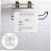OHPHCALL 4 Rolls Funny Printing Toilet Paper Chemical Physics Formula Pattern Creative Restroom Tissue for School and Home Decorative Paper White view 2