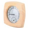 aqxreight Wood Sauna Thermometer, Sauna Room Digital Thermometer Hygrometer Humidity Temperature Meter Fit for Sauna Room, Bathroom, Sweat Stream Room view 1