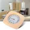 aqxreight Wood Sauna Thermometer, Sauna Room Digital Thermometer Hygrometer Humidity Temperature Meter Fit for Sauna Room, Bathroom, Sweat Stream Room view 2