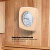 aqxreight Wood Sauna Thermometer, Sauna Room Digital Thermometer Hygrometer Humidity Temperature Meter Fit for Sauna Room, Bathroom, Sweat Stream Room view 4