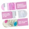SEWOART 9pcs Silicone Baby Finger Toothbrush Set with Storage Boxes Newborn Teeth Cleaner Oral Massager Coating Remover Infant Brush view 4