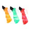 PLAFOPE Brush 3pcs Set Mini Portable Double-Sided Toothbrush for Cleaning Household Oral Care Red Orange view 1