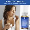 **New**Premium Omega 3 Fish Oil Max Strength 3600mg Boost Heart Health, Brain Function, and Joint Mobility High EPA 1296mg & DHA 864mg Essential Fatty Acids for Optimal Wellness view 4