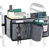 Basket for Walker Ravmix Walker Accessories Bag with Cup Holder Walker Basket for Folding Walker Hands-Free Storage Bag view 1