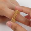 10/30 Pieces Spiky Sensory Finger Rings Acupressure Ring Set Great Spikey Fidget Ring Fidget Sensory Toys for Silent Stress Reducer and Massager Improves Blood Circulation (10pcs) view 3