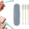 3pcs Nose Hair Trimmer Nose Hair Puller 360 Degree Rotating Nose Hair Trimmer for Men and Women Ear and Nose Hair Trimmer for Men and Women view 1