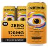 Neutonic Nootropic Productivity Energy Drink | Orange Sunrise 12 Cans | 120mg Natural Caffeine, Zero Sugar | Support Energy, Mental Performance, Cognitive Function | Support Focus, Brain Health view 1