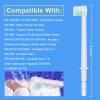 IIYL Replacement Tips for Waterpik Aquarius Water Flosser Waterpik Toothbrush Replacement Heads (6 Brush Head Tips) view 2