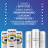 Neutonic Nootropic Productivity Energy Drink | Tropical Ice 12 Cans | 120mg Natural Caffeine, Zero Sugar | Support Energy, Mental Performance, Cognitive Function | Support Focus, Brain Health view 4