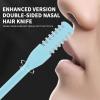 3pcs Nose Hair Trimmer Nose Hair Puller 360 Degree Rotating Nose Hair Trimmer for Men and Women Ear and Nose Hair Trimmer for Men and Women view 4