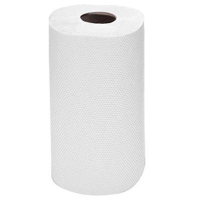 Pack of 6-200 Sheets Centrefeed White Kitchen Rolls 2 Ply Embossed Wiping Tissue Kitchen Wiping Hand Towels Rolls Multipurpose Strong Household Paper Towels - Cleaning Wipe Commercial & Home