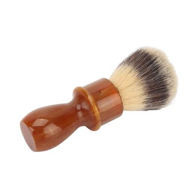 Home Salon Shaving Brush Professional Wooden Beard Care Shaving Cream Brush Face Grooming Tool Comfortable Suitable for Men Beard Styling Salon