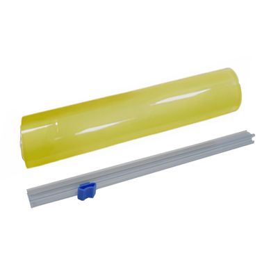 300M Long Quality Cling Film with Cutter Box | Durable & Reliable Food Wrap for Kitchen Catering Food Safe (18" Roll / 450mm x 300M)