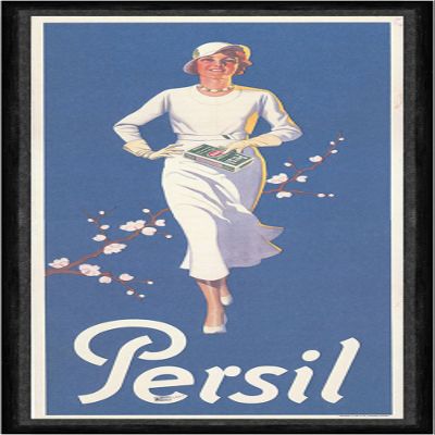 Biller Antik Persil Detergent Hygiene Household Advertising Powder Art Print Faks_Werbung 394