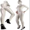 Full Body Latex Rubber White Catsuit Suit Hood Bodysuit Leotard,Custom Color,XX-Large view 2