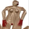 ANTIY Women's Latex Full Body Catsuit, Custom Color, Custom Size, Zip Closure, Stretch Fit, Cosplay, Club, Masquerade, Adult Women view 2