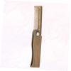 Beavorty Mini Pocket Comb for Beard Styling Wooden Beard Comb Care Tools for Men's Styling view 3