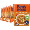 BEN'S ORIGINAL Cajun Microwave Rice, Bulk Multipack 6 x 220g pouches view 1