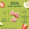 Organix Strawberry & Apple Puffcorn, Organic Toddler Snack, Finger Food, 12+ Months, Multipack, 4 x 10 g Bags Per Pack (3 Packs Total) view 3