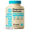 Magnesium Glycinate - 500mg - Premium Quality Natural - High Strength 100 Vegan Capsules (3 Month Supply) with Highest Bioavailability - Magnesium Supplements (bisglycinate) view 1