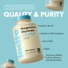 Magnesium Glycinate - 500mg - Premium Quality Natural - High Strength 100 Vegan Capsules (3 Month Supply) with Highest Bioavailability - Magnesium Supplements (bisglycinate) view 4