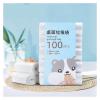 ERICAT 5Roll 100Pcs Mini Garbage Bag Household Thickened Small Desktop Garbage Can Garbage Bags Disposable Trash Bags Kitchen Tools view 2