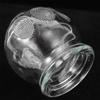 PLAFOPE Cupping Therapy Set 6 Pcs Glass Massage Cups for Back and Body Suction Manual Fire Cupping Device for Blood Flow and Muscle Relaxation view 3