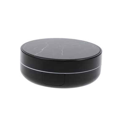 FOYTOKI Portable Lenses Holder Case Marble Pattern Box Compact Lens Container for Home Outdoor