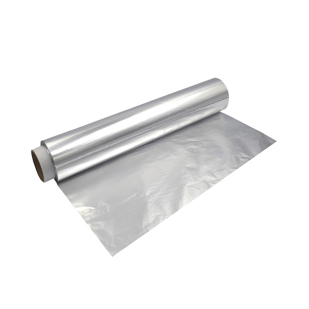 75Mtr Long FoodGrade Aluminium Kitchen Foil Wrap Roll | Heat Resistant Strong Foil Wrap for Cooking Grilling Roasting Baking Freezing Wrapping (Large: 18" Foil Roll / 450mm x 75M)